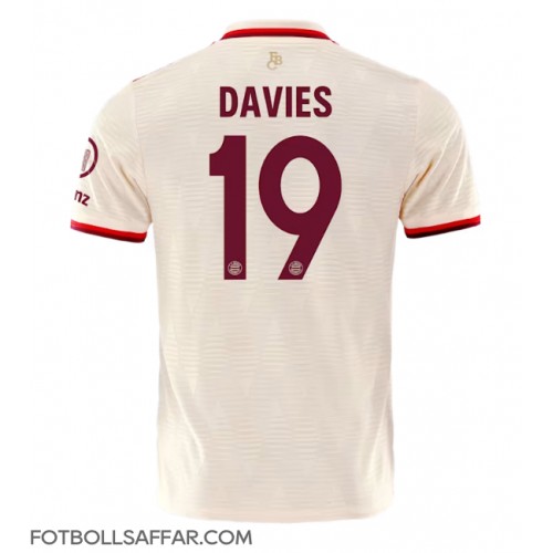 Bayern Munich Alphonso Davies #19 Tredjeställ 2024-25 Kortärmad